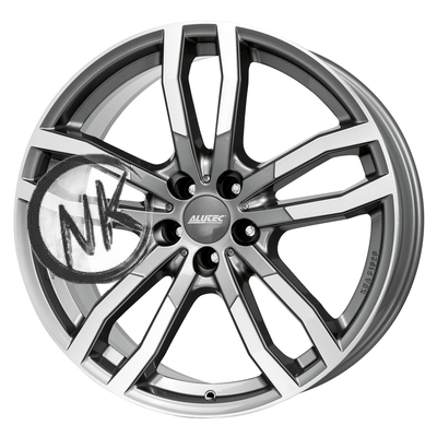 Alutec 9,5×21/5×112 ET53 D66,5 DriveX Metal Grey Front Polished