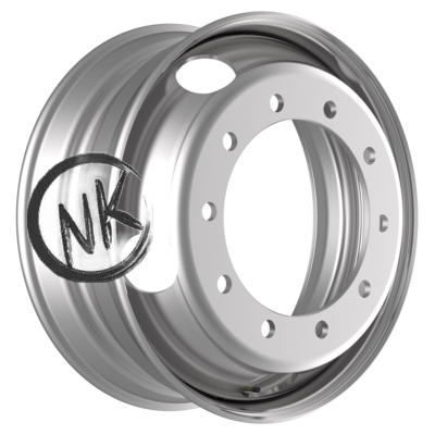 Accuride 7,5×22,5/10×335 ET152,5 D281 Silver (RZB15107OE) (12,5 мм) 3 250 кг