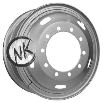 SRW 8,5×24/10×335 ET180 D281 Silver (3248505) Камаз 6580 / Вольво / Скания / Ман / Мерседес (б/к)