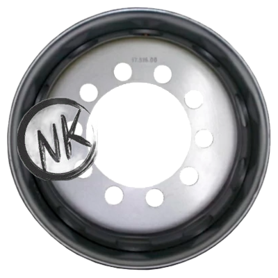 SRW 6×17,5/10×225 ET133 D176 Silver (3176071) (9,5 мм) прицеп 2 180 кг (с вент.)