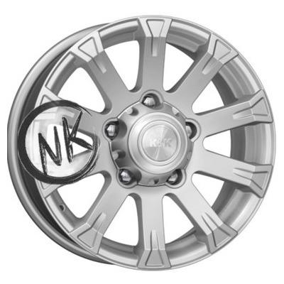 K&K 7×16/5×139,7 ET35 D95,3 Байкал (КС601) Сильвер