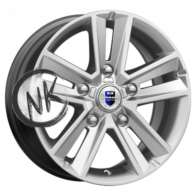 K&K 6,5×16/5×139,7 ET40 D98 Арена (КС864) Сильвер SK