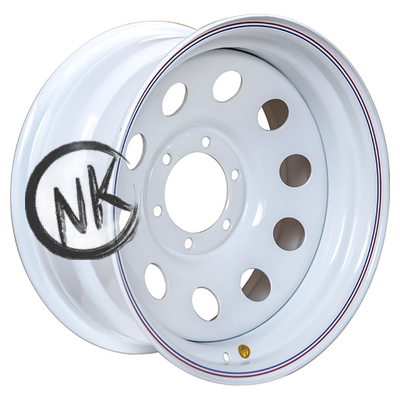Off-Road Wheels 7×16/6×139,7 ET30 D110 Тойота Ниссан Белый (с увелич. полкой)