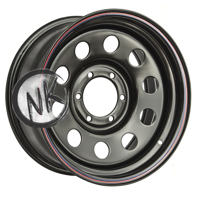 Off-Road Wheels 8×16/6×114,3 ET-10 D66 Ниссан Навара D40 2.5TD Черный