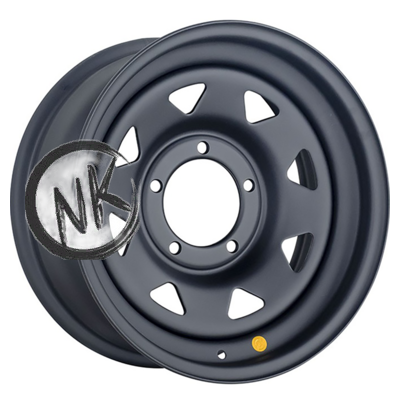 Off-Road Wheels 7×16/5×139,7 ET0 D110 УАЗ (треуг. мелкий) Черный матовый