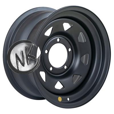 Off-Road Wheels 8×16/5×139,7 ET-3 D110,5 УАЗ (треуг. мелкий) Черный матовый