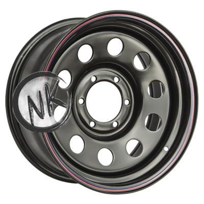 Off-Road Wheels 8×16/6×139,7 ET30 D110 Тойота/Ниссан/L200 2005+ Черный (с увелич. полкой)