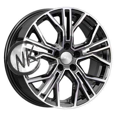 СКАД 6,5×17/5×112 ET43 D66,6 Тибет (КЛ379) Алмаз