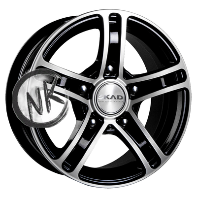 СКАД 6,5×15/5×139,7 ET40 D98,5 Трофи (КЛ152) Алмаз бархат новый