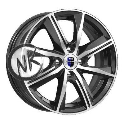 K&K 7×17/5×112 ET45 D66,6 Арнар (КС896) Алмаз черный