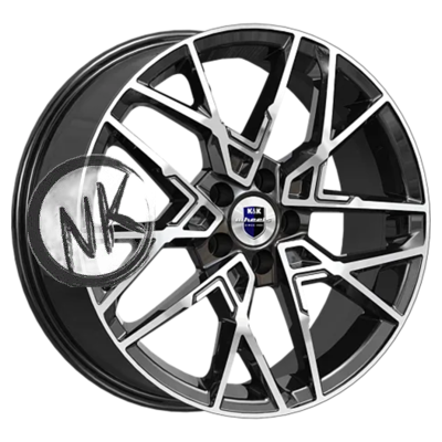 K&K 7×18/5×108 ET38 D54,1 Вудроф (КС1044) Алмаз черный