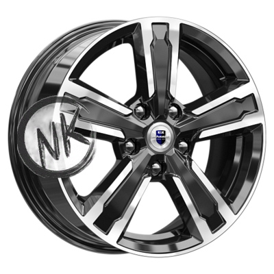 K&K 6,5×16/5×114,3 ET45 D54,1 Оклахома (КС998) Алмаз черный