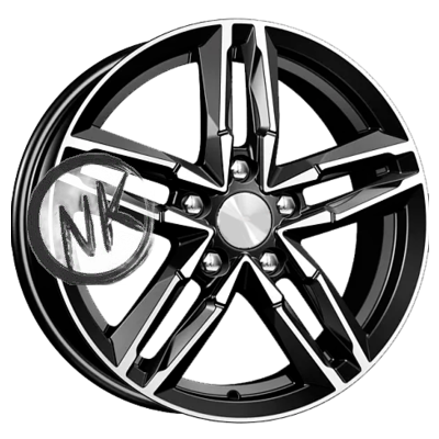 K&K 6×16/5×110 ET44 D65,1 Sayan (КС731M) Алмаз черный