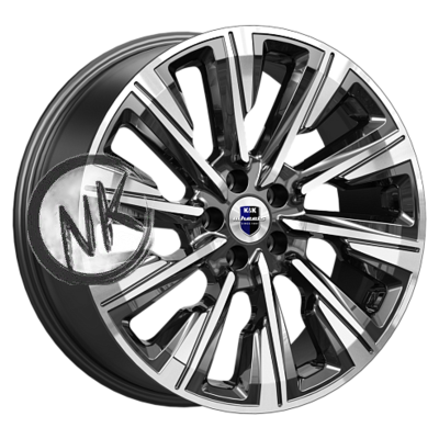 K&K 7,5×19/5×115 ET43 D70,2 Галего (КС1039) Алмаз черный