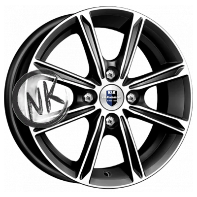 K&K 5×14/4×100 ET49 D54,1 Флэш-оригинал (КС698) Алмаз черный