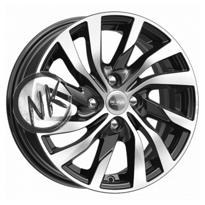 iFree Original 6×15/4×100 ET50 D60,1 Lada Vesta (КС882) Алмаз черный