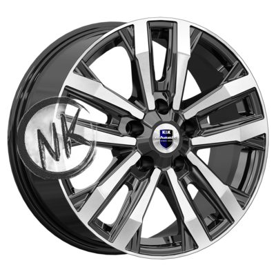 K&K 8×18/5×150 ET56 D110,1 Мичиган (КС1107) Алмаз черный