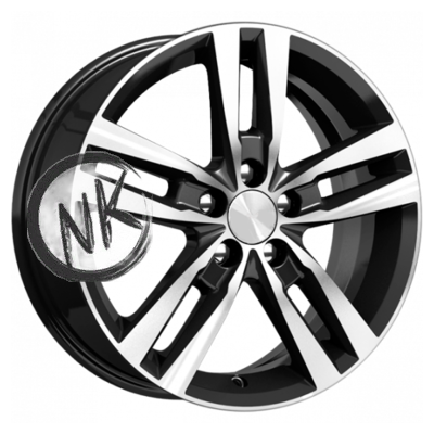 K&K 6,5×16/5×114,3 ET45 D67,1 Rassvet (КС868) Алмаз черный