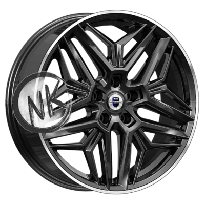 K&K 7×19/5×115 ET45 D70,2 Колумб (КС1038) Алмаз черный