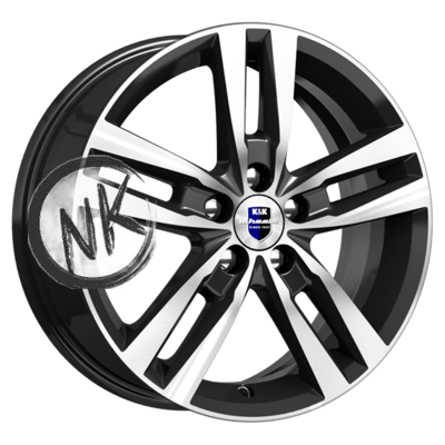 K&K 6,5×16/5×114,3 ET38 D67,1 Rassvet (КС868) Алмаз черный SK