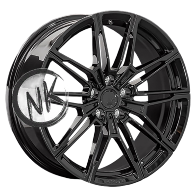 LS Forged 8×19/5×112 ET27 D66,6 LS FG45 BK (конус, C570)