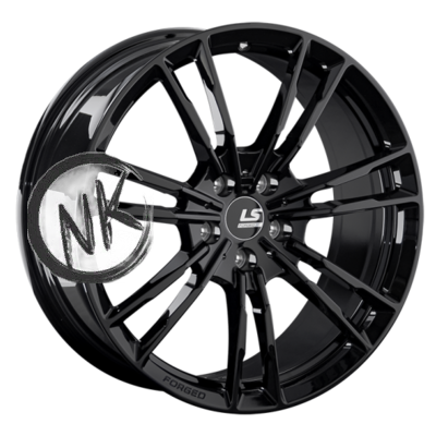LS Forged 8×19/5×112 ET27 D66,6 LS FG06 BK (конус, C570)