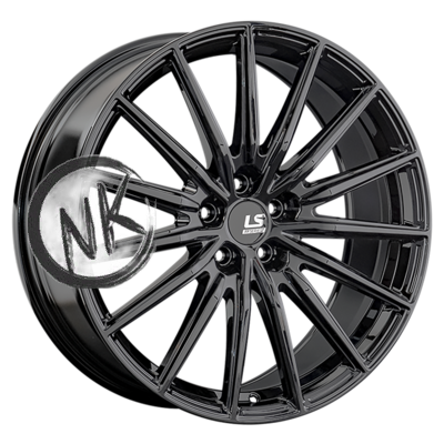 LS FlowForming 8×20/5×108 ET38 D65,1 RC93 BK (конус)