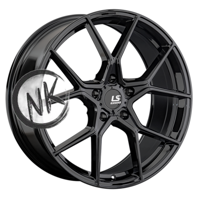 LS FlowForming 9×20/5×127 ET45 D71,6 RC72 BK (конус)