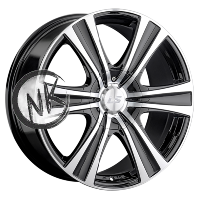 LS 9×20/6×114,3 ET35 D67,1 1370 BKF (конус, Колпак+лого)