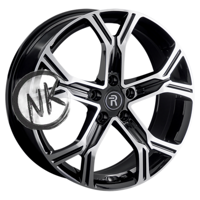 Replay 8×19/5×114,3 ET49,5 D60,1 CHG25 BKF (конус, C570)