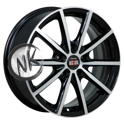 Alcasta 7×17/5×108 ET43 D65,1 M61 BKF