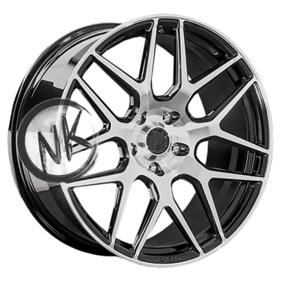 LS Forged 9,5×20/5×130 ET35 D84,1 LS FG43 BKF (конус, C570)
