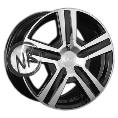 LS 7×16/5×139,7 ET30 D98,5 794 BKF (конус, Колпак+лого)