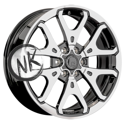LS Forged 8×18/6×139,7 ET42 D75,1 LS FG20 BKF (конус, C570)