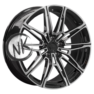 LS Forged 8×19/5×112 ET27 D66,6 LS FG45 BKF (конус, C570)