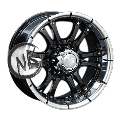 LS 8×16/6×139,7 ET10 D93,1 161 BKL (конус, Колпак+лого)