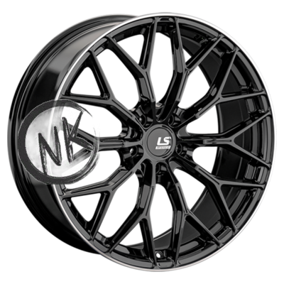 LS FlowForming 8×18/5×108 ET45 D63,4 RC69 BKL (конус)
