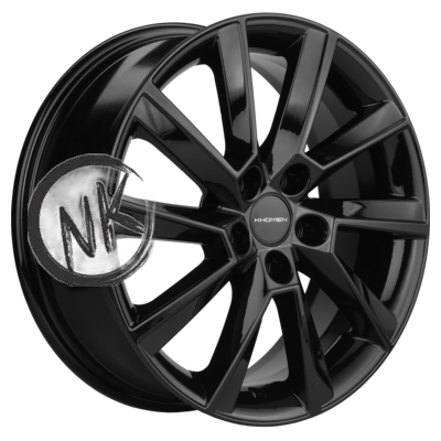Khomen Wheels 6×16/5×105 ET39 D56,6 KHW1604 (Aveo) Black