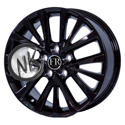 FR replica 7×17/5×114,3 ET45 D60,1 TY721 (TY222) Black (№15)