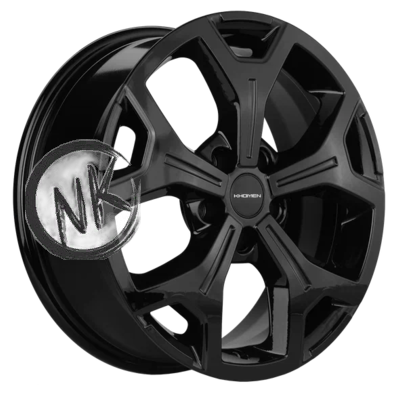 Khomen Wheels 6,5×17/5×114,3 ET37 D66,5 KHW1710 (Jolion) Black