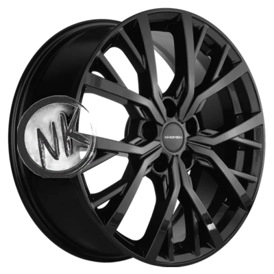 Khomen Wheels 7×18/5×114,3 ET45 D66,1 KHW1806 (Teana/X-trail/Juke) Black