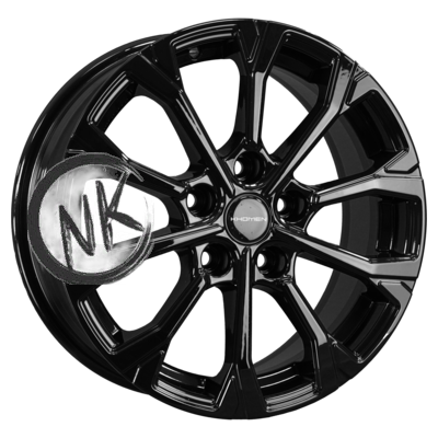 Khomen Wheels 6,5×16/5×112 ET46 D57,1 KHW1605 (Octavia A5/Golf/Jetta) Black