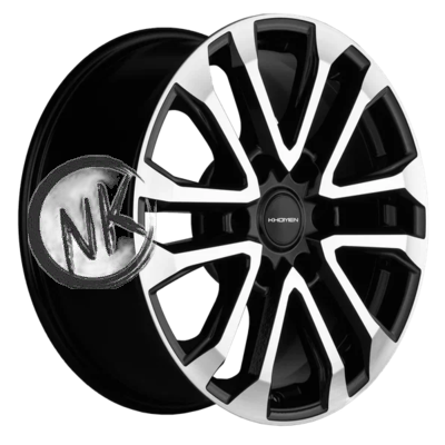 Khomen Wheels 7,5×18/6×139,7 ET30 D106,1 KHW1805 (JAC T6 Pickup) Black-FP