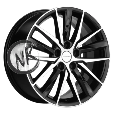 Khomen Wheels 8×18/5×114,3 ET45 D67,1 KHW1807 (Mazda CX-9) Black-FP