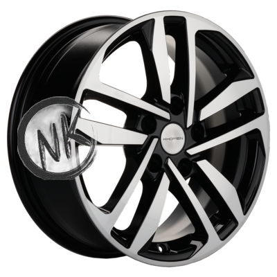 Khomen Wheels 6,5×16/5×114,3 ET45 D67,1 KHW1612 (Huyndai/Mazda) Black-FP