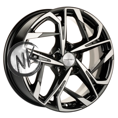 Khomen Wheels 7×17/5×114,3 ET50 D67,1 KHW1716 (CX-5/Seltos/Optima) Black-FP