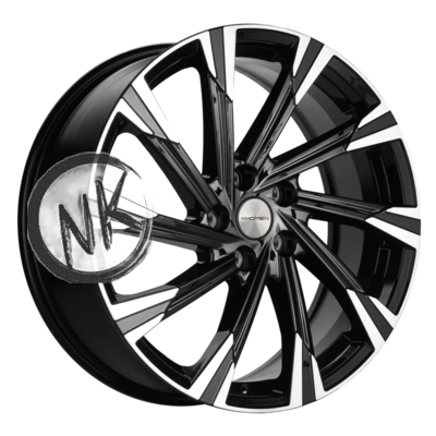 Khomen Wheels 7,5×19/5×108 ET50,5 D63,4 KHW1901 (Volvo XC) Black-FP