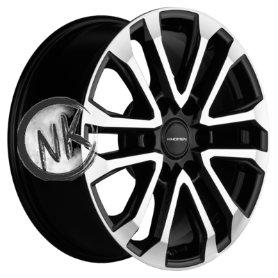 Khomen Wheels 7,5×18/6×114,3 ET38 D67,1 KHW1805 (Mohave) Black-FP