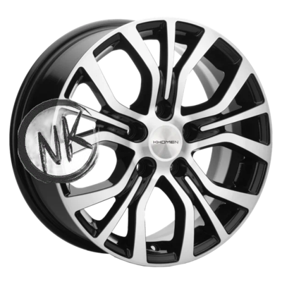 Khomen Wheels 6,5×16/5×110 ET40 D67,1 KHW1608 (Evolute I-Van) Black-FP