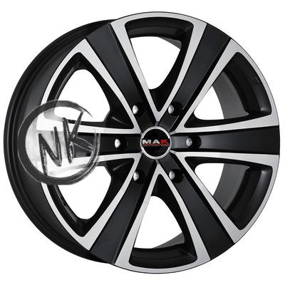 MAK 7×17/5×112 ET55 D66,6 Stone 5 Black mirror